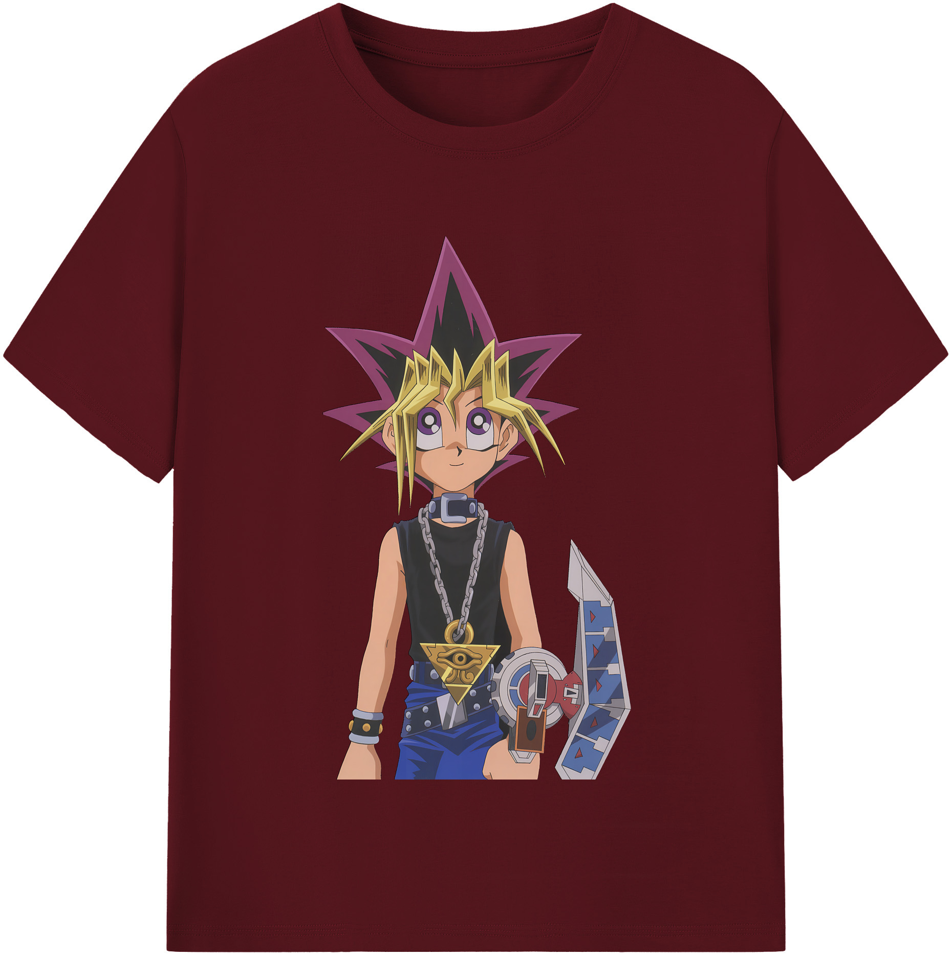 （画像用） 遊☆戯☆王 Yu-Gi-Oh! 綿100％半袖Tシャツ（フロントプリント）